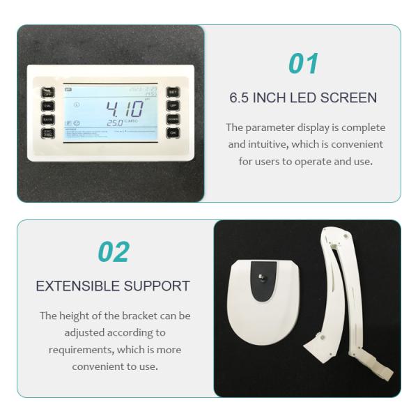 High Accuracy ±0.8% FS Portable Conductivity Meter for Quick TDS Analysis 0 100 g/L