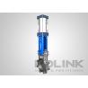 Buy cheap Pneumatic Actuated Knife Gate Valve, Wafer/Lugged/Flanged Automated Knife Valve from wholesalers