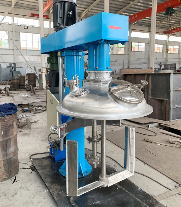 500L Barrel Volume Double Shaft High Speed Agitator Mixer for Chemical Processing