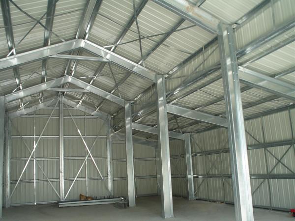 Quality Small Warehouse Steel Structure / Light Steel Frame Construction for sale