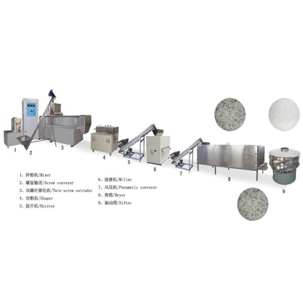 380 / 220v Bread Crumbing Machine , Breadcrumbs Industrial Food Processing Equipment
