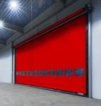 Industrial Pvc Stainless Steel Rapid Roller Doors High Speed Shutter 0.8mm
