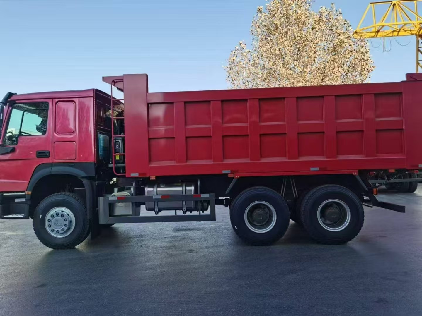 2020 Model SINOTURK HOWO Used Dump Truck 8*2 With MAN Engine 370hp Good Condition