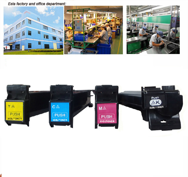 Ink Color Toner Konica Minolta TN214 Toner Cartridge For Bizhub C253 / C353