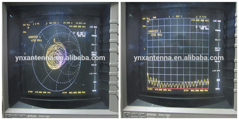 Indoor Digital TV Receiver Antenna with Signal Booster VHF170-230MHz / UHF470-862MHz