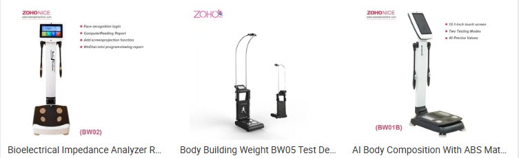 Smart Weight BMI 3D Body Scanner Measurement Body Composition Analyzer Scale Machine