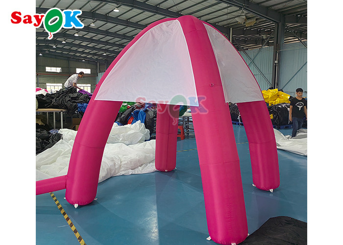 Promotional X Shape Inflatable Spider Tent With Logo 3x3mH