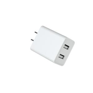 Wholesale TBC ETL Twin Port Fixed Plug 5V3.4A US Travel Charger from china suppliers