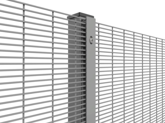 Pvc Coating ety Guardrail Prevents Climbing Prison Mesh Fencing