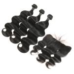 Long Raw 9A Virgin Brazilian Hair Extensions , Brazilian Unprocessed Virgin Hair