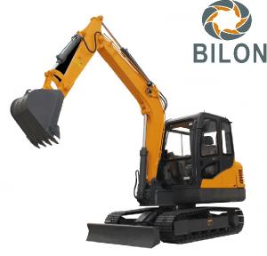 Wholesale 4.3KM/H Road Builder Excavator , 6500kg Weight Hydraulic Crawler Excavator from china suppliers