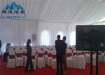 2000 Capacity Marquee Outdoor Party Tents With Soft PVC Walls / Glass Walls