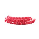 Standard Red PU Power Twist Drive Link V Belt The Perfect Choice for Efficiency