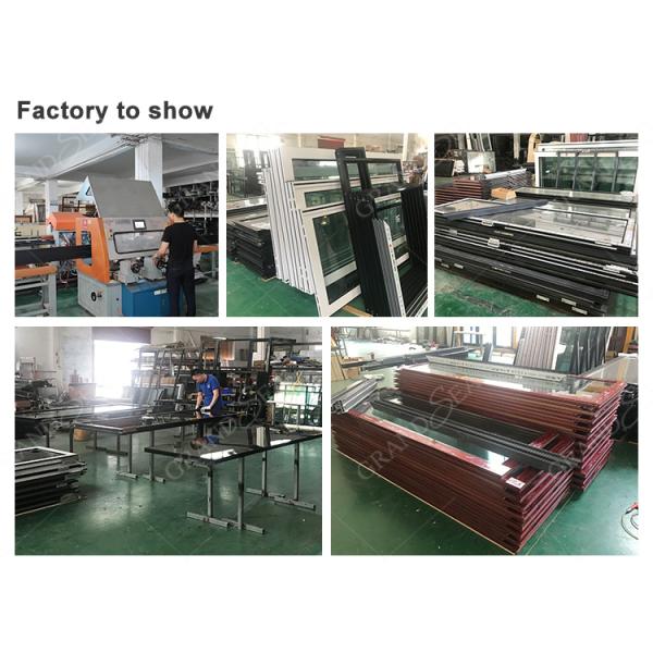 Good Sealing Performance Thermal Insulated Aluminum Swing Glass Door Hinged Single Double Doors French Style Front Casement Door