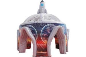 Wholesale Inflatable Spider Tent Outer Space Rocket Themed For Hiring / Advertising from china suppliers