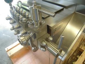 Wholesale 304 Stainless Steel Milk Homogenizer Machine Two Stage Mechanical Pressure from china suppliers