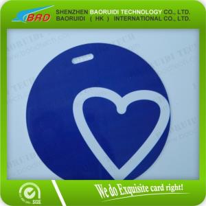 Wholesale 2014 Customized fancy travel PVC Smiley Luggage Tag from china suppliers