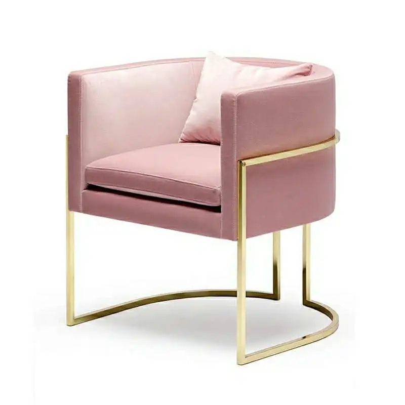 Custom Restaurant Cafe Metal Dine Armchair Dining Room Furniture