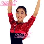 Sequins Hoodies Hip Hop Dance Costumes Jacket Street Dance Costumes Performance