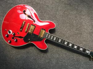 Wholesale Wholesale ES335 Jazz electric guitar ES 335 Guitar Chrome hardware In Wine ES-335 from china suppliers