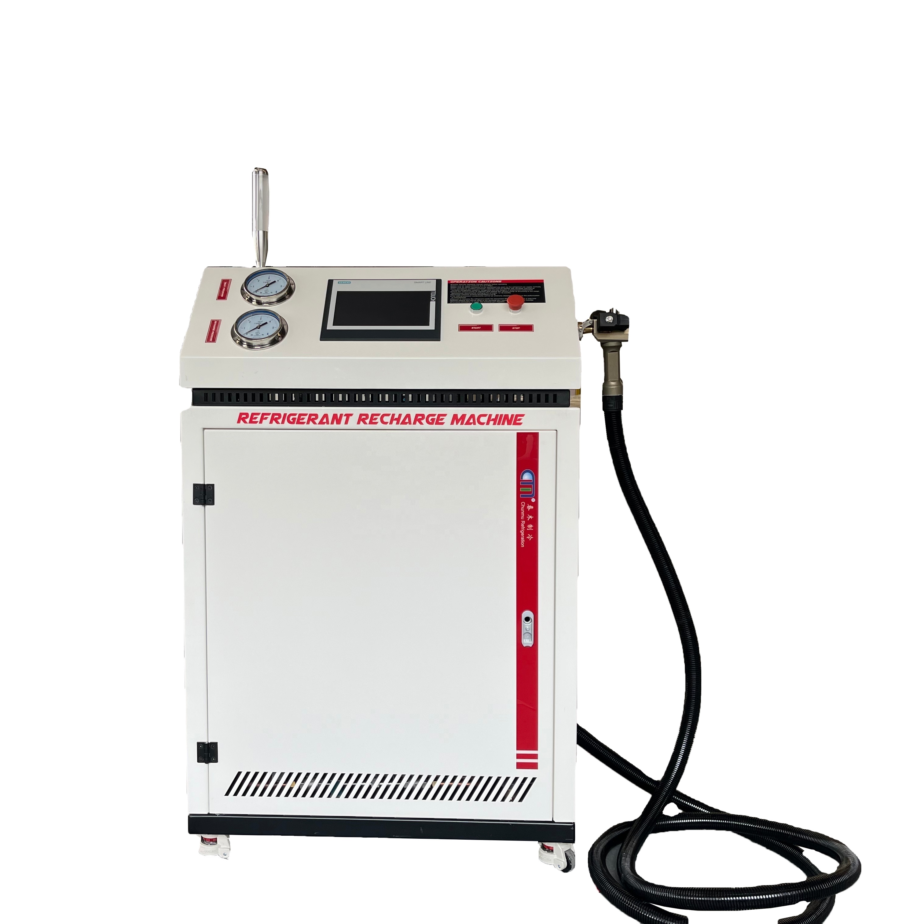 CM 4HP refrigerant recovery unit fast speed air conditioner refrigerant recovery machine a/c gas charging station