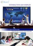 86" Touch Screen Smart Board 178 Degree View Angle Aluminium Frame Gesture