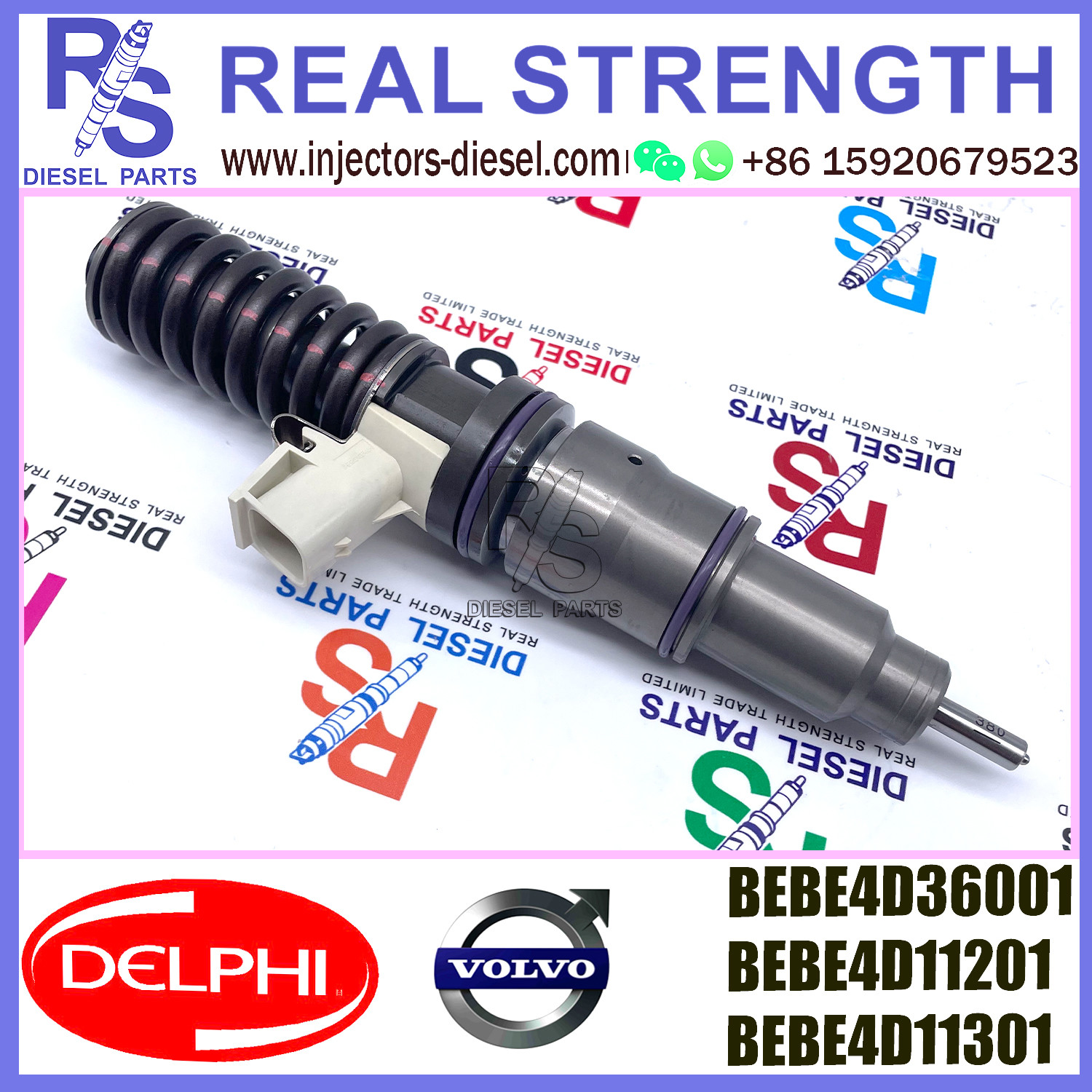 DELPHI 4pin BEBE4D36001 BEBE4D11001 Diesel pump Injector BEBE4D11201 BEBE4D11301 E3.18 for V-O-L-V/RENAULT MD9