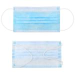 Adult Disposable Non Woven Mask Non Woven Blue Mouth Mask Adjustable Nosepiece