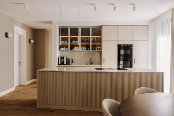 Smart Kitchen Cabinet Mdf Melamine Laminate Eb Board 18mm Waterproof Kitchen