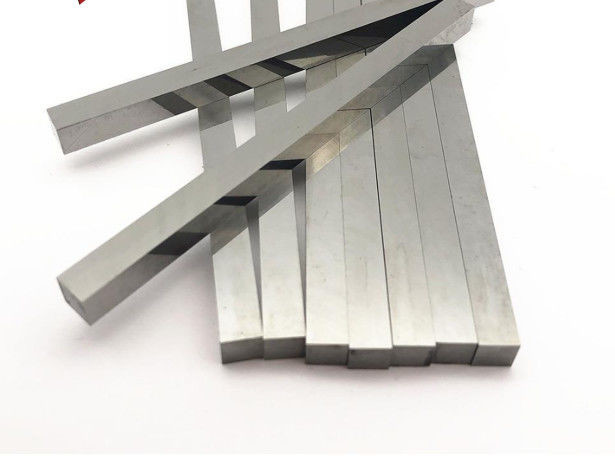 Anti Corrosion Tungsten Carbide Stock / Rectangular Shape Carbide Flat Blanks