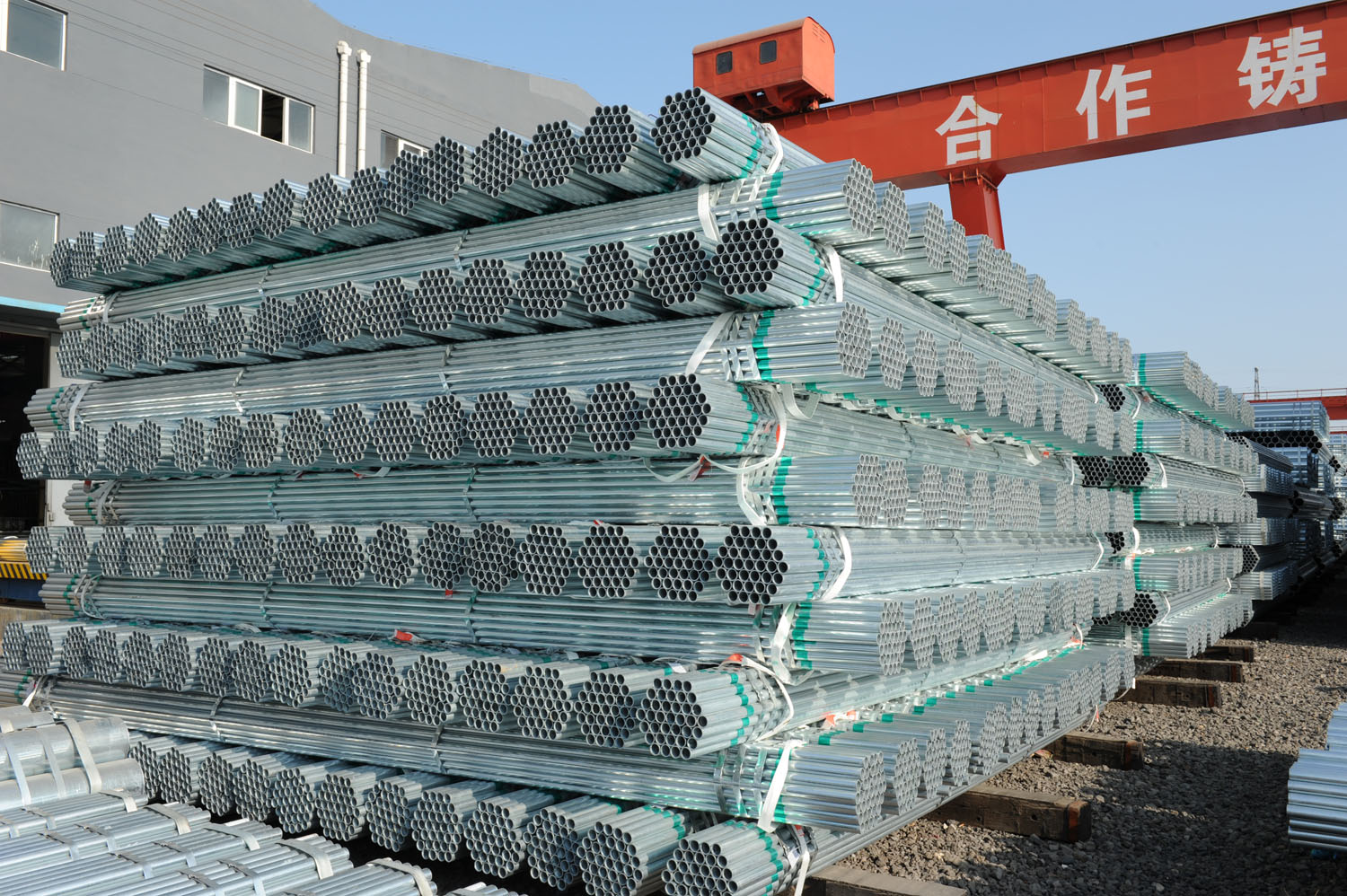 Pre Galvanized Square Steel Tube Light Zinc Coating 40-120g