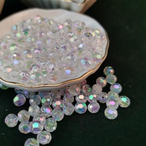 Wholesale wholesale 3mm-16mm acrylic AB color bubble dazzling color pineapple corner bead DIY bead handicraft bag accessories from china suppliers