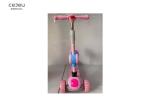 5 Year Olds Pink 2 In 1 Kick Scooter 67*55*48CM With Adjustable Seat