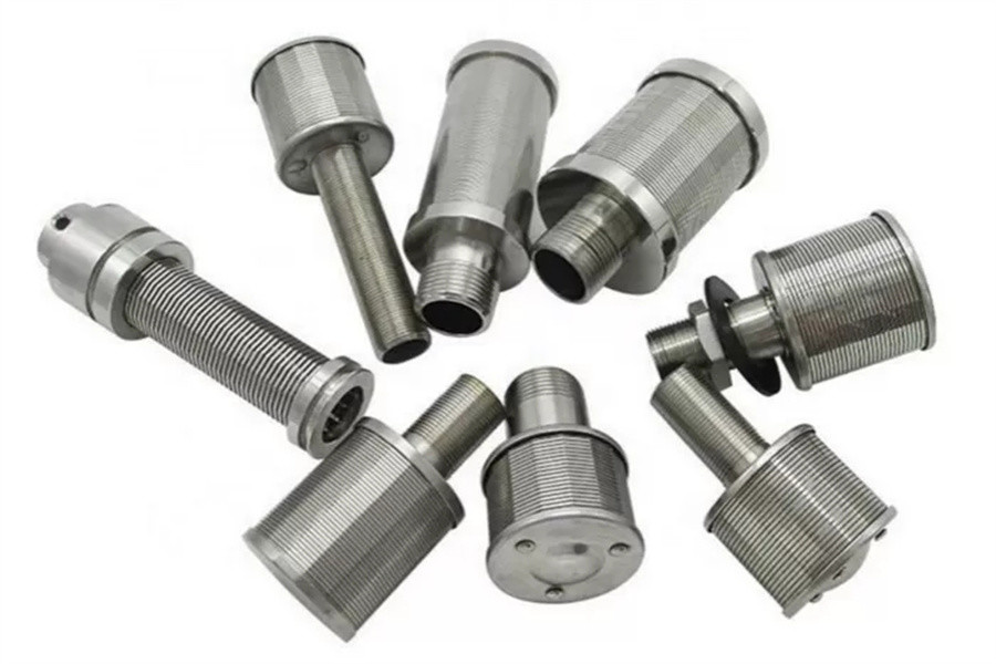 Hastelloy 0.25mm Continuous Slot Sand Filter Nozzle FOTI Water Filtering Screen