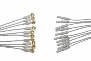 Wholesale TPU D Type Tap Plug Universal EEG Electrosurgical Cables from china suppliers
