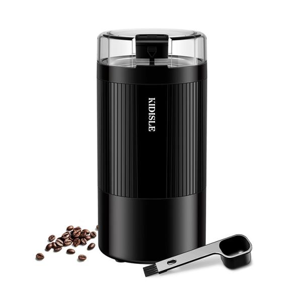 150W Commercial Electric Coffee Grinder 60g Capacity , 304 Stainless Steel Spice