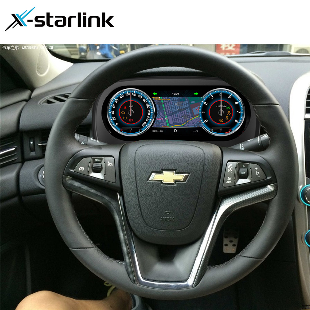 Car Digital Cluster for Chevrolet Malibu 2009-2014 Intelligent Carplay LCD HD Large Screen