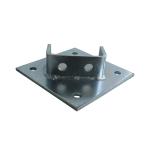 Wall Unistrut Cantilever Brackets Sheet Metal Welding Metal Steel Post Base