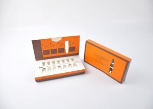 Wholesale 350g Coated Paper Foldable Cosmetic Packaging Boxes Packing Oil Bottle With Paper Insert from china suppliers