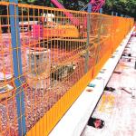 Welded 12 Foot Corral Panels Oval Tube Metal Corral Fence