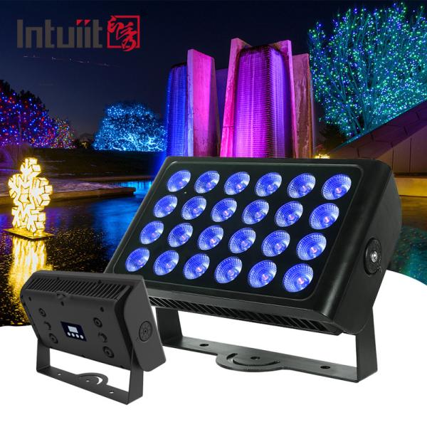 Hot Selling 24pcs 160w LED RGBW 4-in-1 City Color Light Wash Zoom for Outdoor