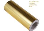 1inch Good Toughness Metalized Thermal Laminating Film Golden Silver Aluminum