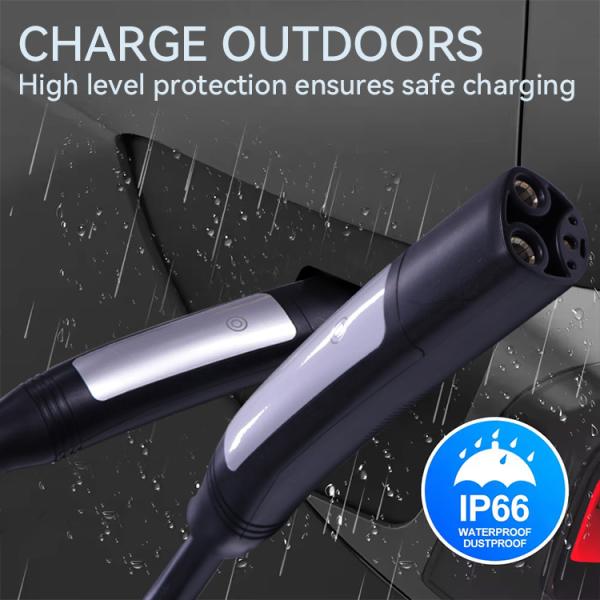 GBT Wall Box Fast Electric Car Charger 3.5KW Charging Station MAX 250V with LCD Indicator Light