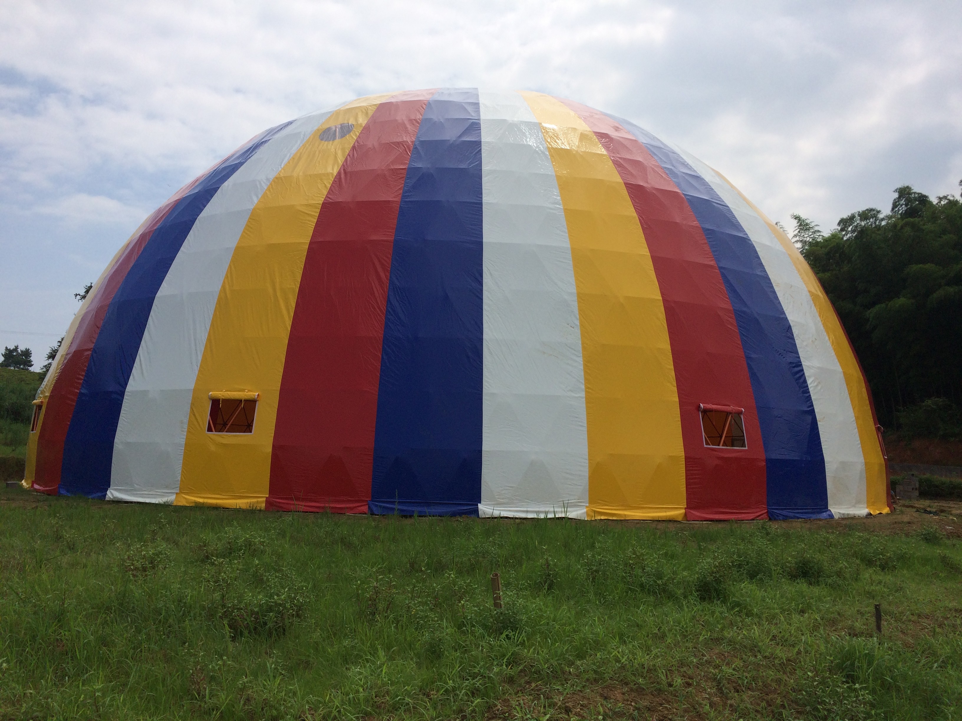 21m waterproof customized large dome tent for sports events