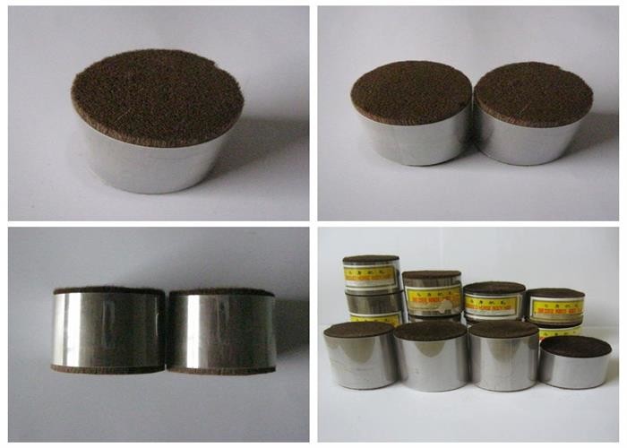 25mm Natural Pony Animal Hair Brown White Black For making up brushes