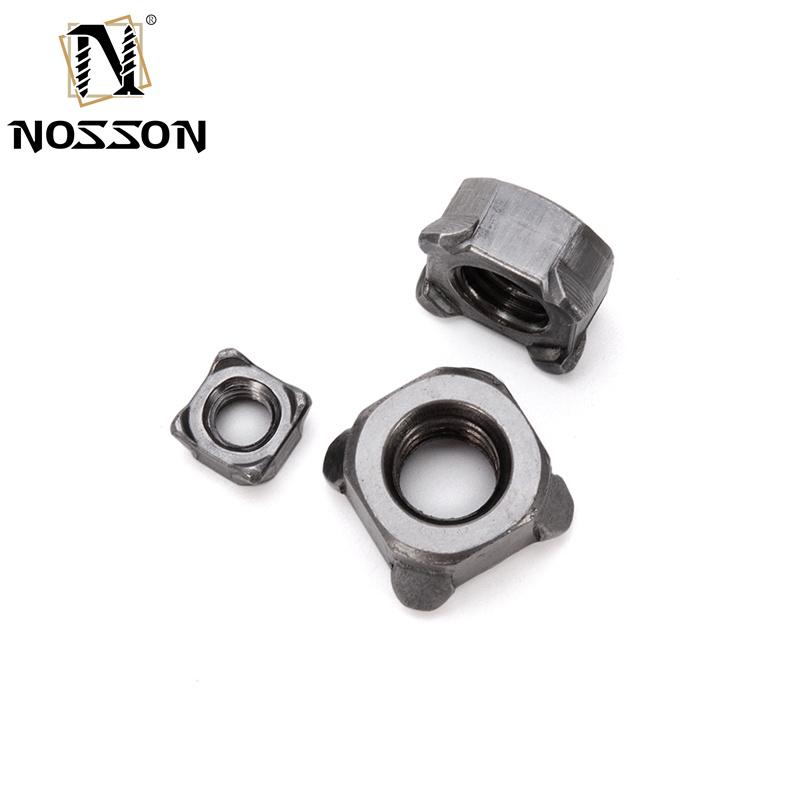 ISO Standard Water Treatment with Chrome Plated Finish and M4-M16 Carbon Steel Stainless Steel Din 928 Plain Square Weld Nut