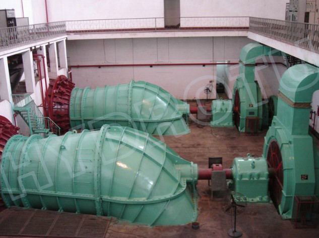 Horizontal S Type Hydro Turbine Generator with Stainless Steel runner Blades