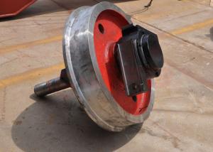 Wholesale Large Capacity Transfer Cart Accessories Steel Rails Single Flanged Track Wheels from china suppliers