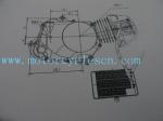 153FMI S97 Twin cylinder 4stroke ail/Oil cool Horizontal Motorcycle Engines