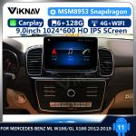 Touch Screen Android 10 Car Stereo For Mercedes Benz ML W166 GL X166